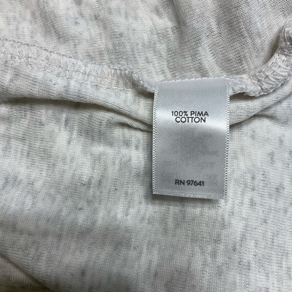 J Jill Pima Slub Knit V neck Tee XL Shirt Southwestern Boho Artsy lightweight - Picture 11 of 13